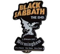 Black Sabbath The End Pin Badge Size One Size