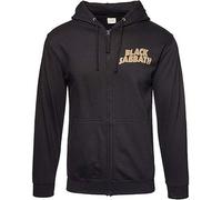 Black Sabbath - "Tour 1978" Hoodie avec fermeture éclair sur toute la longueur pour homme/femme unie RO2023 (XL) (Noir)
