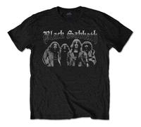 Black Sabbath Tričko Greyscale Group Uni Noir XL