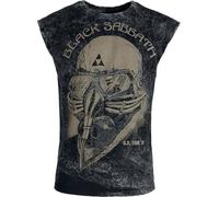 Black Sabbath US Tour 78 Homme Débardeur Multicolore L 100% Coton Regular/Coupe Standard