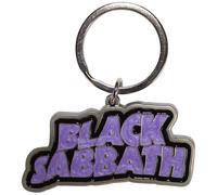 Black Sabbath Wavy Logo Bordered Porte-Clés Keychain Size One Size