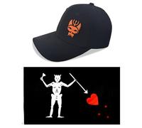 Black Seal Team Six Casquette de baseball flexible avec écusson, 3, L