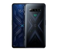 Black Shark 4 Pro [5G] - Smartphone12+256 Go, Écran 6,67”, 144Hz, Snapdragon 888, 64MP Triple Appareils Photo, Batterie 4500 mAh, LPDDR5 6400MHz, Haut-parleurs doubles DOXMARK, Noir (Version Mondiale)