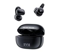 Black Shark Écouteurs à clipser écouteurs ouverts, deux modes musique et jeu, 5 g légers, affichage numérique, appels clairs DNN, 50 h lecture, confort sport