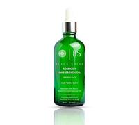 Black Shine,Huile de romarin pour la croissance des cheveux Biotine complexe de soins capillaires,50ml