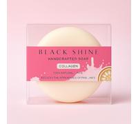 BLACK SHINE Savon Solide Artisanal au Collagène et (pH) 6 Neutre pour Visage et Corps | Nettoyant Exfoliant Anti-Âge (Paquet de 2)