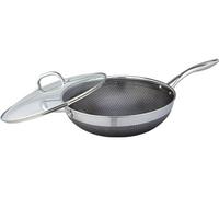- Black signature - Poêle wok 32 CM - Induction - Gris
