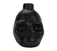 Black Skull Death | Produit des cris humains bruyants | Crâne de guerre aztèque authentique à haute décibels | Forme criante pour Halloween et camping
