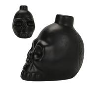 Black Skull Whistle - Produces Loud Human-like Screams, High Decibels Authentic Human Sounding Aztec War Whistle, Macabre -Generator | For Halloween, Camping, Outdoor Survival, Pranks