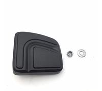 Black Small Airflow Groove Brake Pedal Pad For Compatible with Harley Davidson Fat Bob FXDF Dyna Wide Glide Breakout FXSB CVO Sportster 1200 Seventy Two Forty Eight Softail Deuce Softail FXST