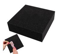 Black Sponge Needle Felting Mat, Firm Natural Rectangle Felting Pad for Knitting, Sewing, Felting Projects, Ideal for Crafting and Needlework Enthusiasts Color Black