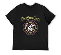 Black Stone Cherry Men's T-Shirt Unisex Black Men Tees 3XL