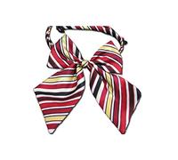 Black Sugar Noeud Papillon Lavallière cravate Tartan Sangle Clip Cravate Fine Noire Unie Homme Femme rouge rose carreau tartan taille unique (lavallière multi couleur)