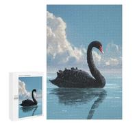 Black Swan Painting Puzzle 1000 Pièces Educa Jouet en Bois Cadeau Unique Décoration Intérieure Jeu Éducatif Challenge Toy Adultes Et Enfants À Partir De 14 Ans 1000 PCS