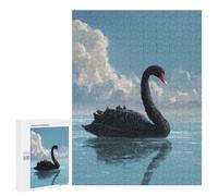 Black Swan Painting Puzzle 1000 Pièces Educa Jouet en Bois Cadeau Unique Décoration Intérieure Jeu Éducatif Challenge Toy Adultes Et Enfants À Partir De 14 Ans 500 PCS
