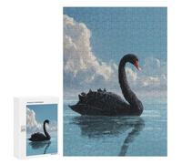 Black Swan Painting Puzzle 300 Pièces Educa Jouet en Bois Cadeau Unique Décoration Intérieure Jeu Éducatif Challenge Toy Adultes Et Enfants À Partir De 14 Ans 300 PCS