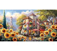 Black-Swans-Forming-Heart-Under-Stars 1000 pièces Puzzle Papier recyclé Cadeau Amusant & Activité Maison Jeu éducatif détente Puzzle pour Adultes et Enfants Idée Cadeau Parfaite 70x50/1000 pièces