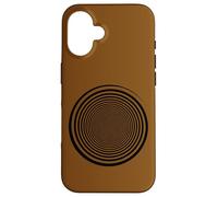 Black Swirl Self Hypnose Trippy Spiral Graphic Art Portal Coque pour iPhone 16