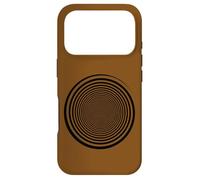 Black Swirl Self Hypnose Trippy Spiral Graphic Art Portal Coque pour iPhone 17 Pro