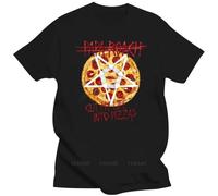 Black t Shirt for Male Tee-Shirt Papa Roach Cut My Life Into Pizzas Teenager Cotton Tee Shirt Fashion Top Black XL