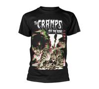 Black The Cramps Off The Bone Official Tee T-Shirt Mens Unisex BlackXL