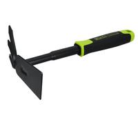 BLACK TOOLS® Garden Binette combinée | Pour ameublir et désherber | Poignée antidérapante | Protection contre la corrosion | Longueur 30 cm | Jardin, bacs, jardinières de balcon, parterres