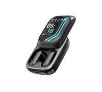 (Black)TouchScreen Bluetooth In Ear Earphones Simultaneous Translation Voice To Text