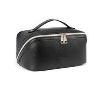 (Black)Travel Cosmetic Bag Various Occasions Perfect for Storing Compact Beauty Bag