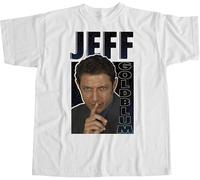 Black Tshirt for Men Jeff Goldblum T-Shirt Casual Men Short Sleeve Tops Tee Manches Courtes(3X-Large)
