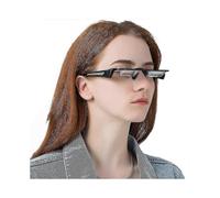 (black)Ultra-light Lazy Glasses Mirror Lying Down Watching Tv Horizontal Reading Reading Mirror Wearing High-definition Glass