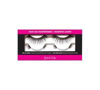 BLACK UP - Faux Cils Magnétiques - Application Rapide, facile et Sans Colle - Résistants à l'eau & Réutilisables jusqu'à 20 fois- Waterproof Lashes Style (noir)