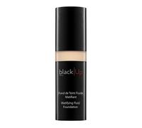 BLACK UP - Fond de Teint Fluide Matifiant NFL01 - Teint Naturel et Unifié, Couvrance Moyenne, Effet Mat Instantané, Sébo-Régulateur, Longue Tenue - 30ml