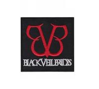 Black Veil Brides Us Metalcore B Patch Patch Brodé Iron on Applique Accessoire
