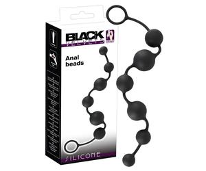 Black Velvet - 6 perles anales (noir)
