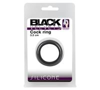 Black Velvet Cockring en Silicone Pur 3.2 cm