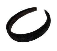 Black Velvet Feel Alice Hair Band Headband 2.5cm (1) Wide by Pritties Accessories
