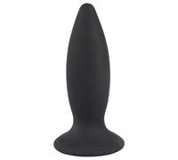 Black Velvet S - Petit vibro anal rechargeable pour débutants (noir)