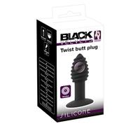 Black Velvets Bouche de bout en velours noir Transparent Taille Unique