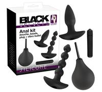 Set de quatre vibrateurs anaux Black Velvet