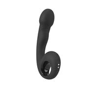 Black Velvets G & P-Spot Vibrateur Black 16,8 cm