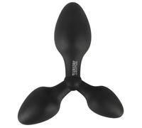 Black Velvets - plug anal triple stimulation - silicone noir