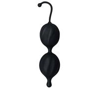 Black Velvets Silicone Duo Boules de Geisha en Noir