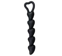 Black Velvets Silicone Plug en Noir