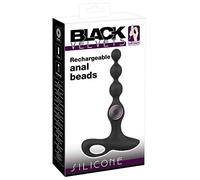 Black Velvets vibrateur Anal Noir 20cm