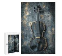 Black Violin Instrument-1 Puzzle 1000 Pièces Educa Jouet en Bois Cadeau Unique Décoration Intérieure Jeu Éducatif Challenge Toy Adultes Et Enfants À Partir De 14 Ans 1000 PCS