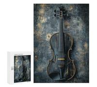 Black Violin Instrument-1 Puzzle 1000 Pièces Educa Jouet en Bois Cadeau Unique Décoration Intérieure Jeu Éducatif Challenge Toy Adultes Et Enfants À Partir De 14 Ans 300 PCS
