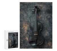 Black Violin Instrument Puzzle 1000 Pièces Educa Jouet en Bois Cadeau Unique Décoration Intérieure Jeu Éducatif Challenge Toy Adultes Et Enfants À Partir De 14 Ans 300 PCS