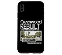 Black Wall Street Greenwood : des cendres à l'excellence Coque pour iPhone XS Max