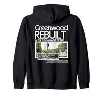 Black Wall Street Greenwood Resilience Legacy Empowerment Sweat à Capuche