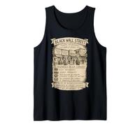Black Wall Street Tulsa Oklahoma 1921 Mois de l'histoire des Noirs Débardeur